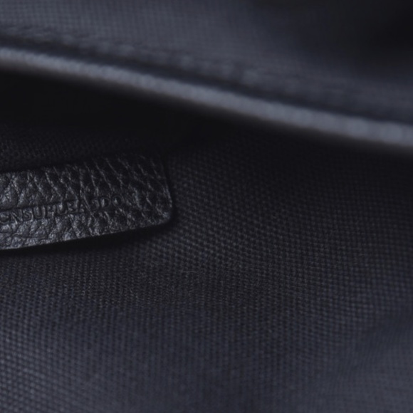 BURBERRY Canvas Mega Check Brookdale Backpack Black main image 5